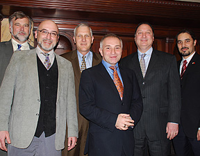 Robert Eckardt, Michael Mauldin, Greg Sadlek, Ozen Yula, Ronn Richard, and Raymond Bobgan