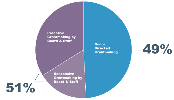 Our Grantmaking Pie Chart