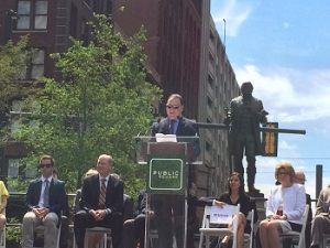 Cleveland Foundation CEO Ronn Richard at Cleveland Public Square