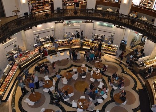 Heinen's grocery store downtown Cleveland Cleveland Trust Company Building