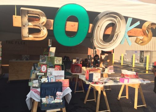 Book Sign at Cleveland Flea Cleveland Book Week