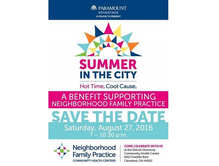 Graphic for NFP Summer in the City event