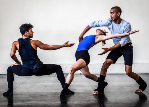 Malpaso dancers perform in rehearsal space