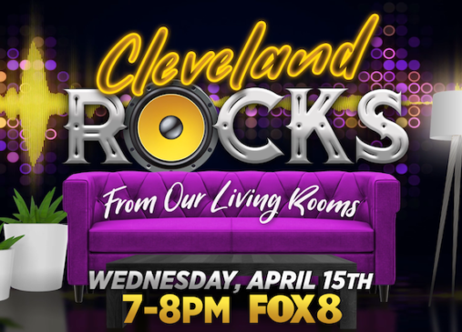 Cleveland Rocks from our Living Rooms graphic