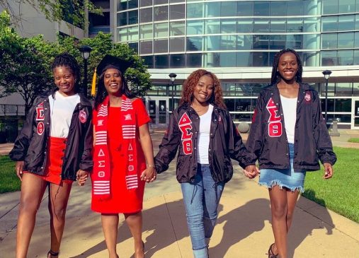 Bri Delta Sigma Theta Sorority Sisters