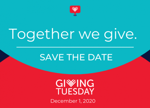 Save the date for Giving Tuesday 12/1