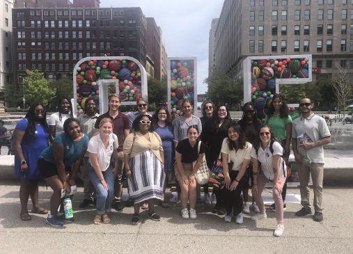 Group photo of the 2023 cohort of Public Service Fellows