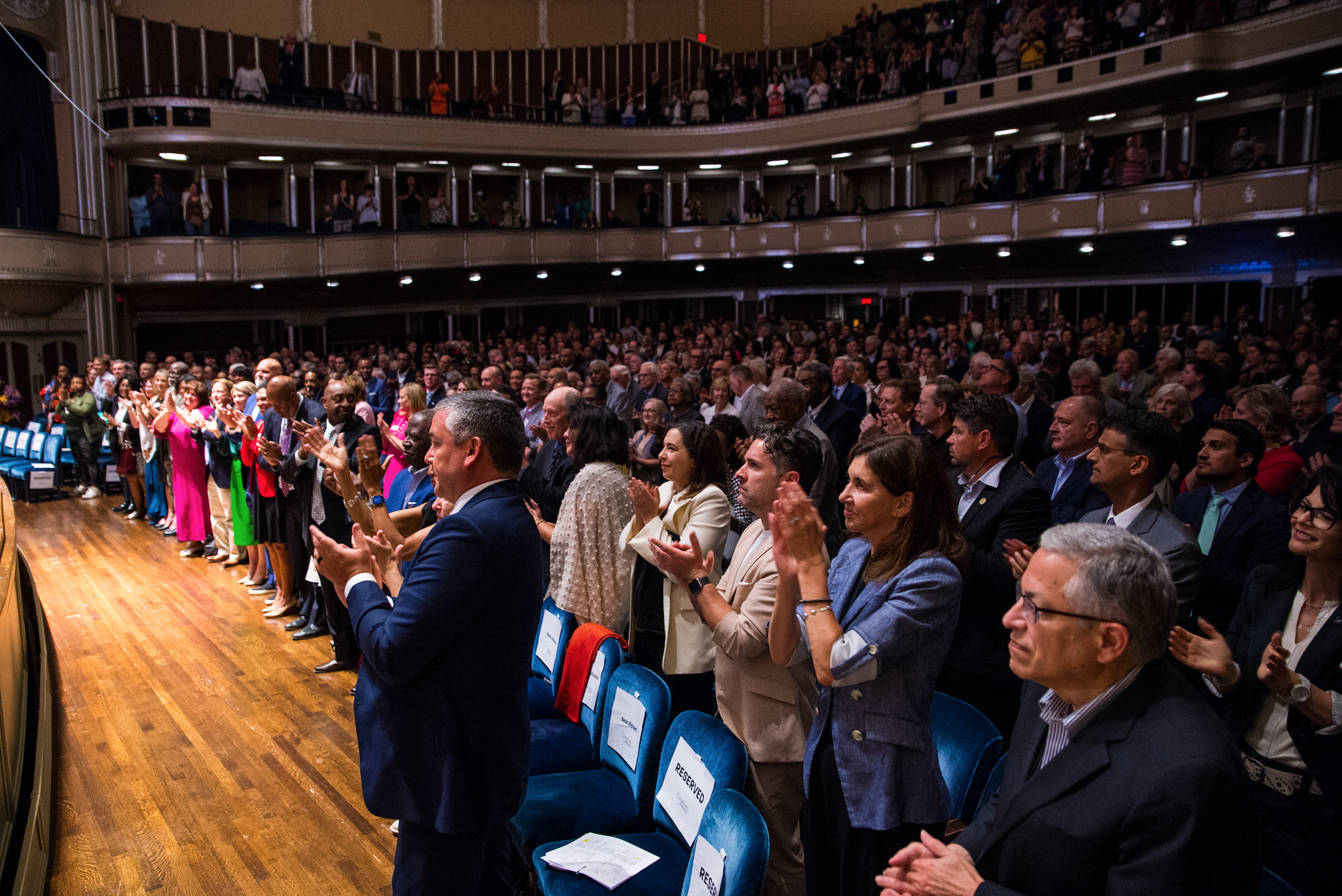 Audience at Severance Music Center