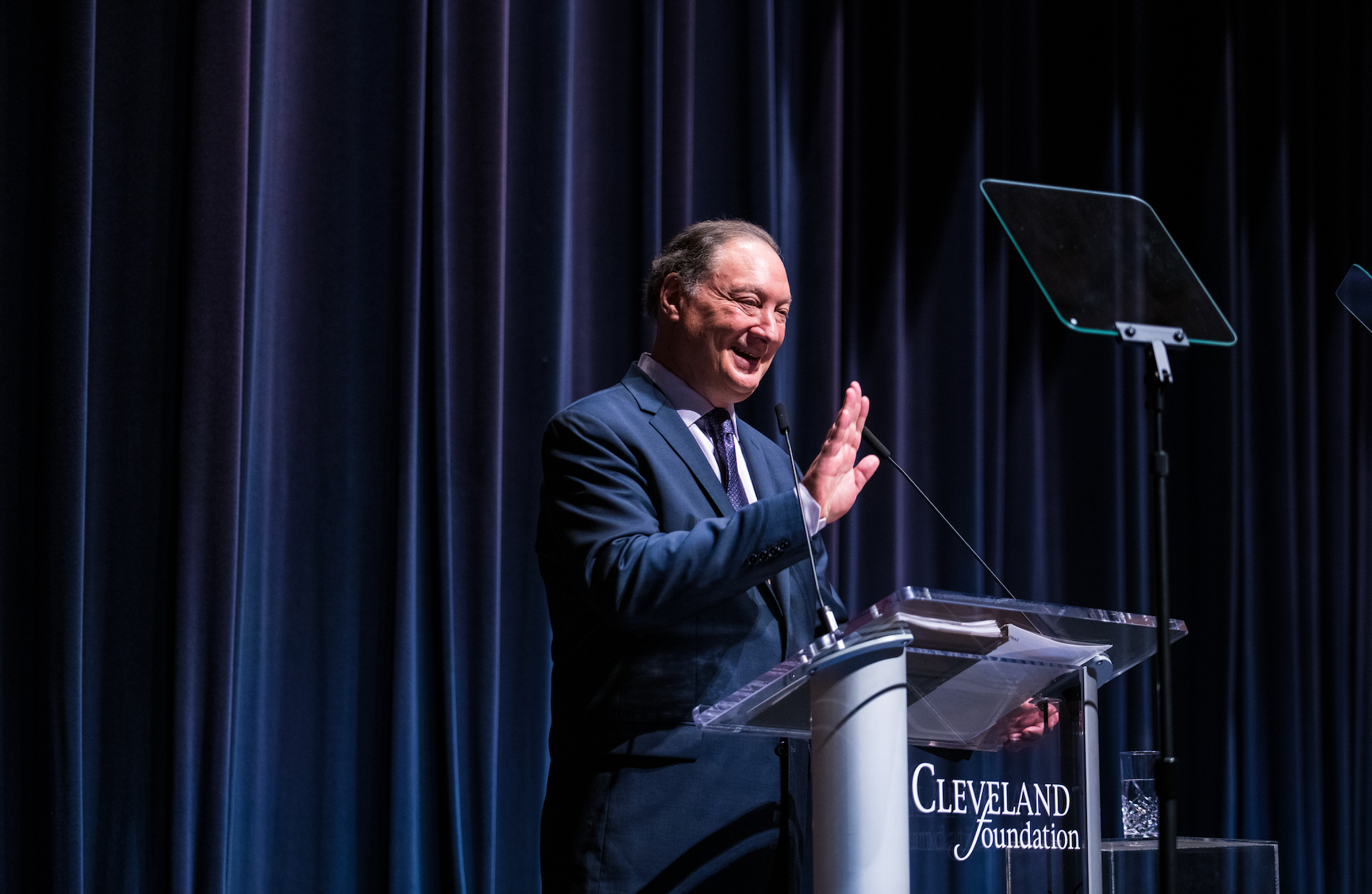 Photo of Ronn Richard at podium